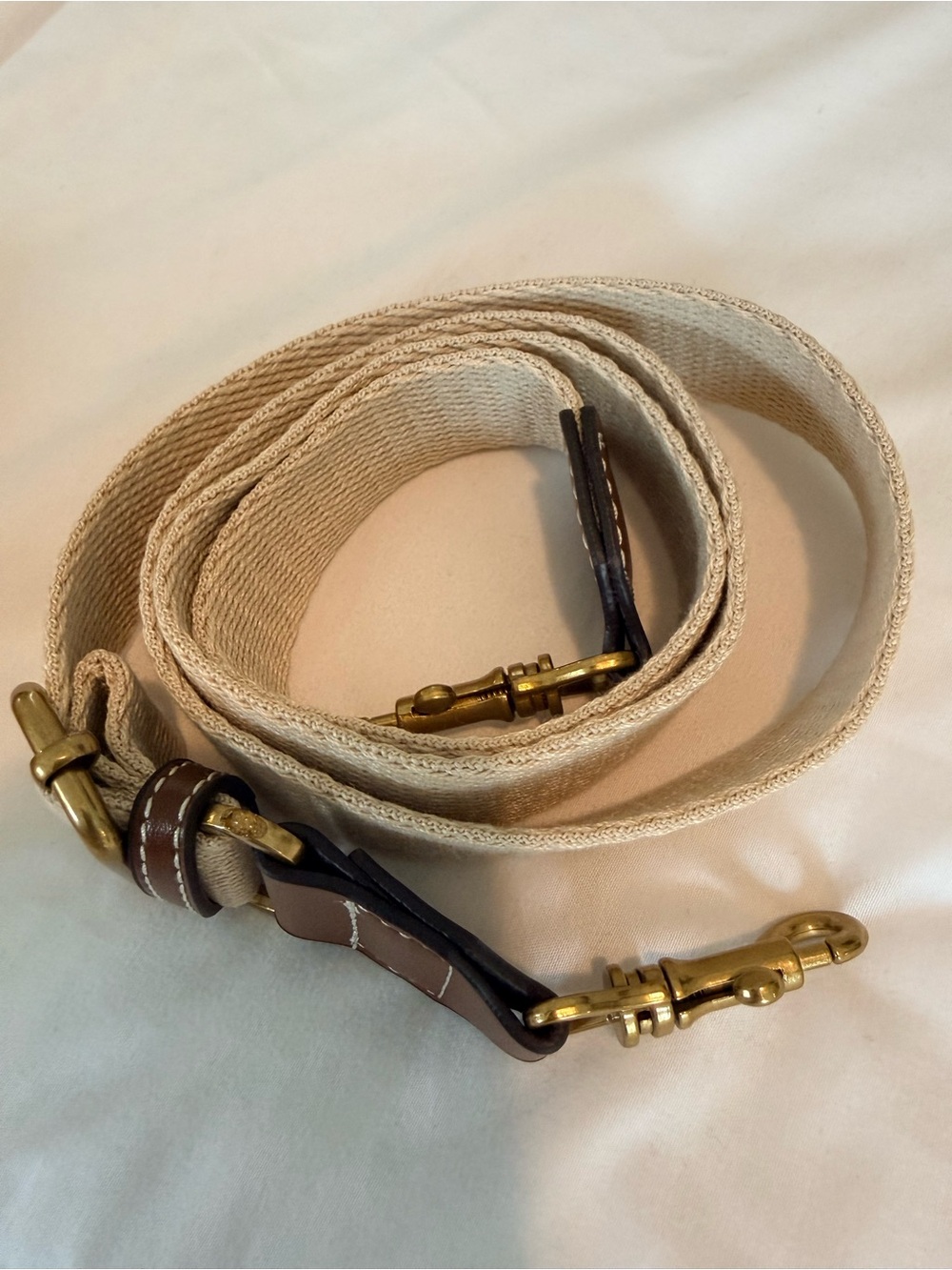 Zara Natural Straw Tote with Brown Leather Handles and Gold Hardware - Picture 6 of 6